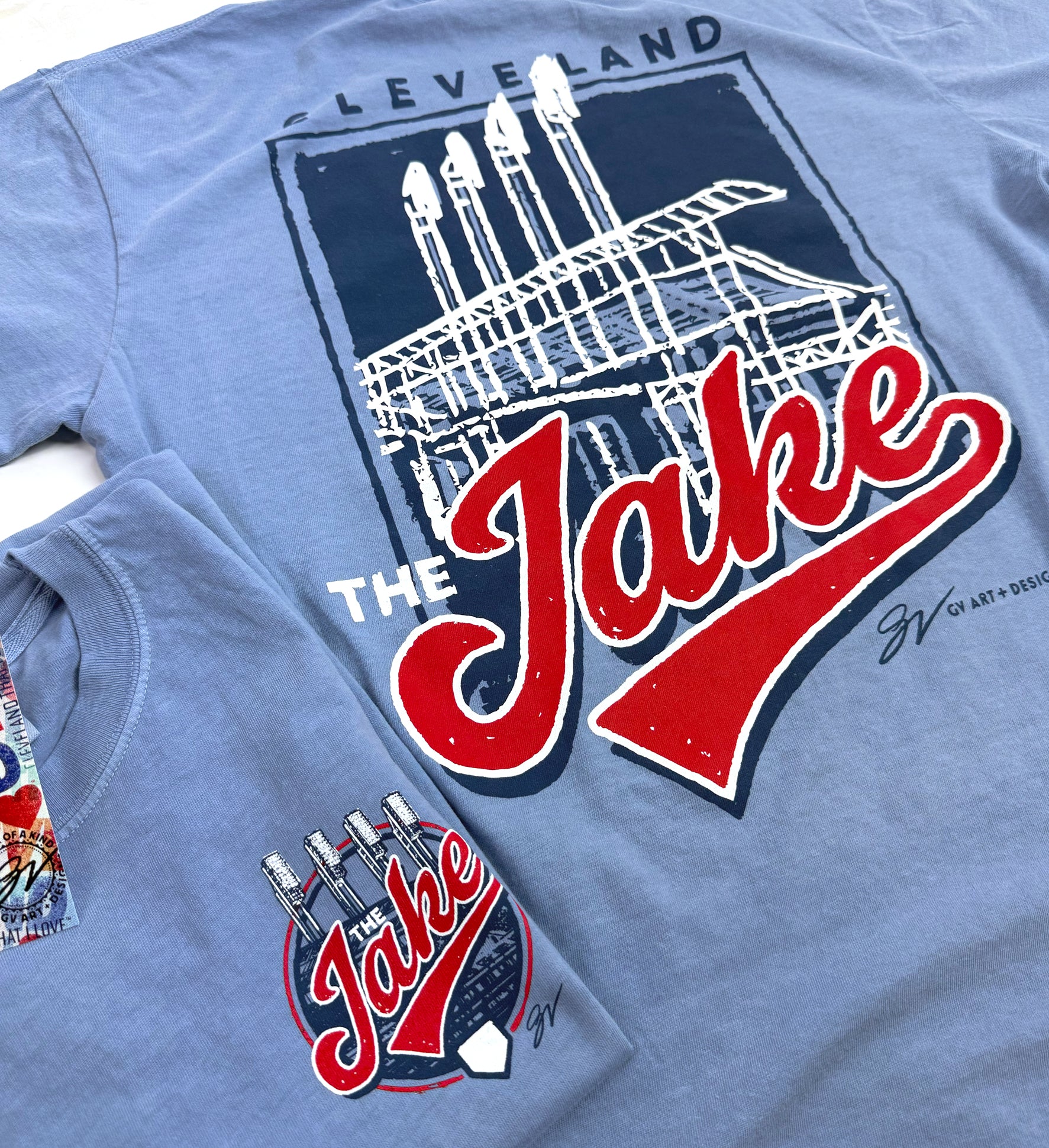 Vintage Blue Jake Tshirt