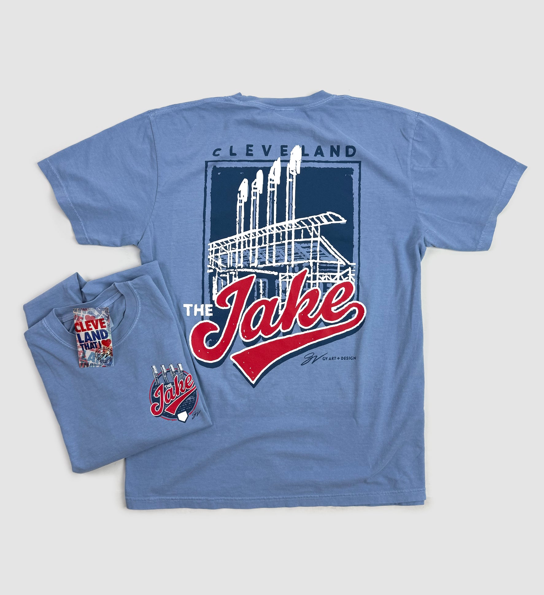 Vintage Blue Jake Tshirt