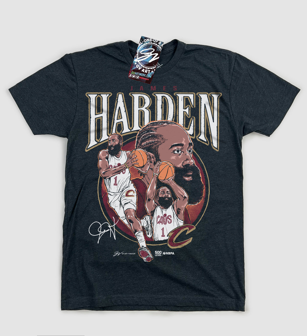 James Harden Circle Player T Shirt