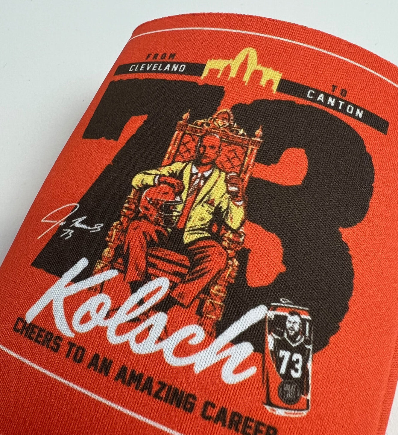 Cheers To An Amazing Career 73 Kolsch Koozie