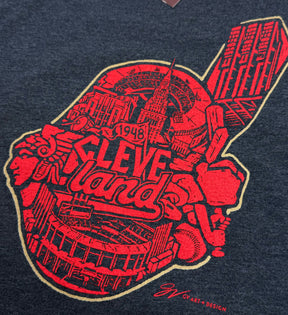 Kids History of Cleveland Baseball T Shirt