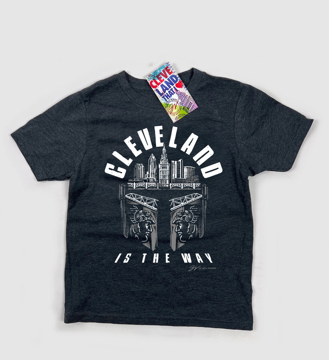 Kids Cleveland Is The Way T Shirt