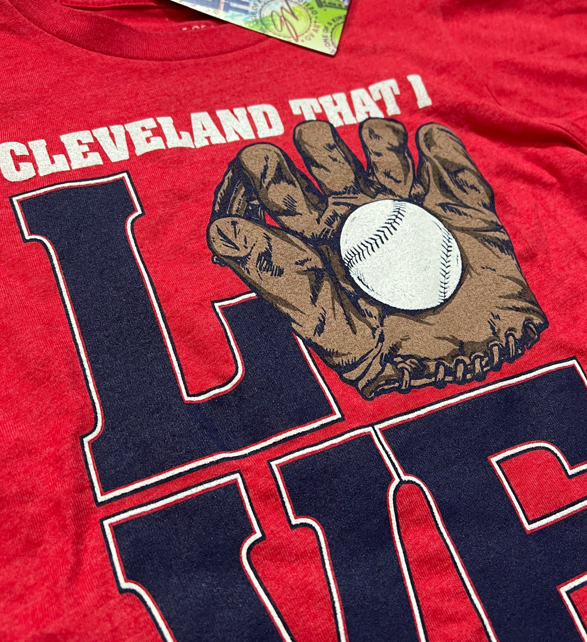 Kids Cleveland That I Glove Baseball Edition