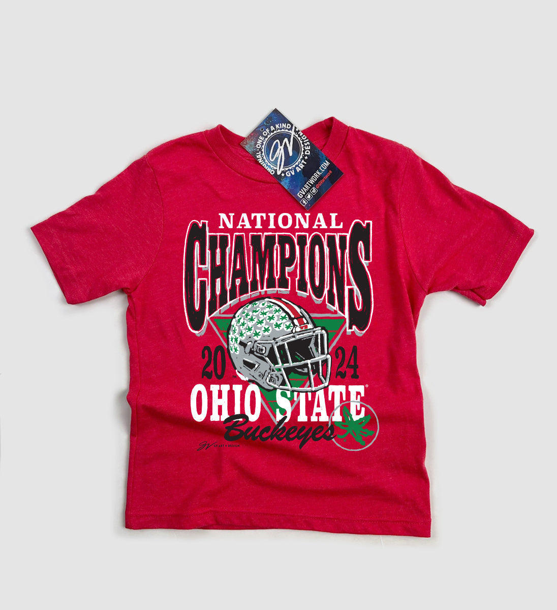 KidsRedNationalChampionsTshirt