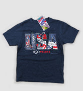 Kids USA Icons 250 Years Navy T Shirt
