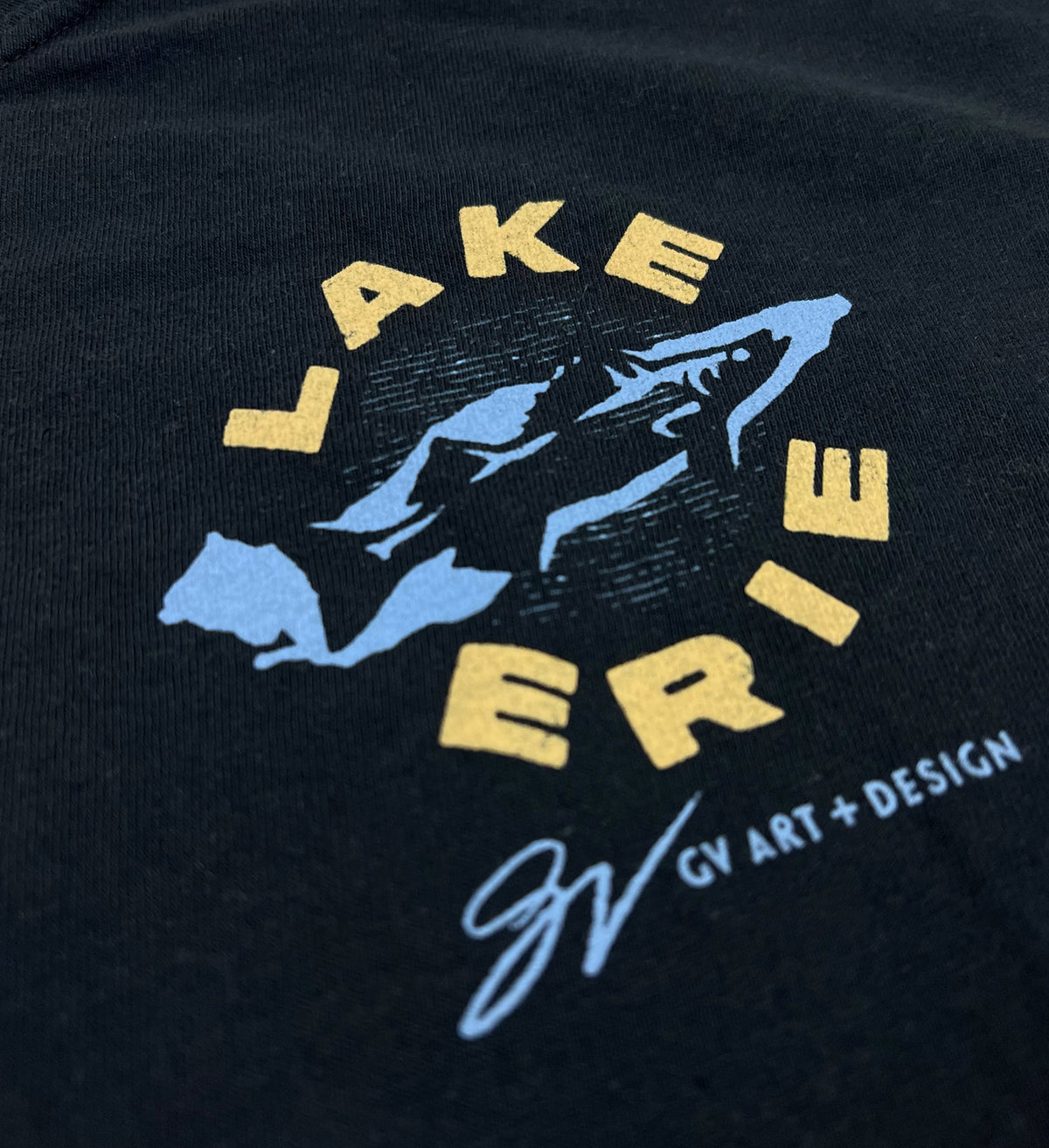 Lake Erie Fishing Long Sleeve T shirt