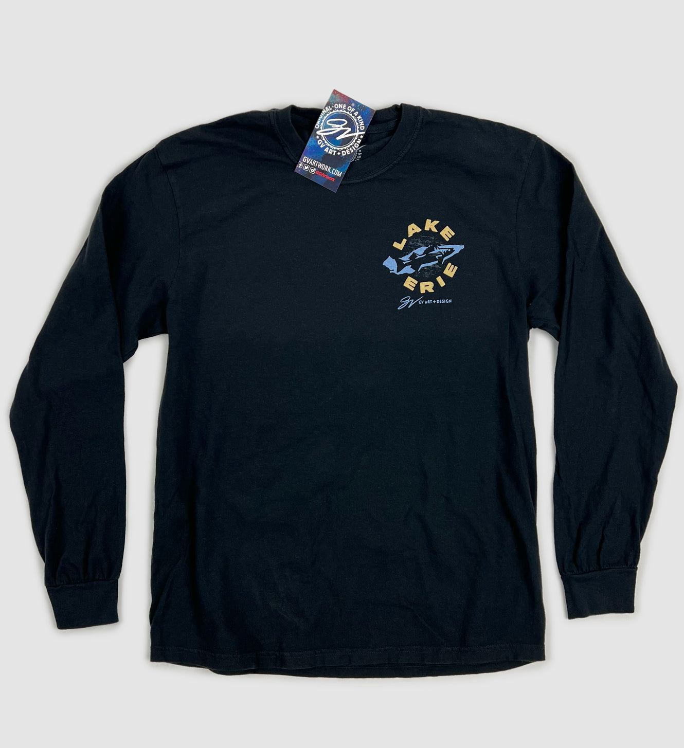 Erie Sleeve Fishing shirt T Lake Long