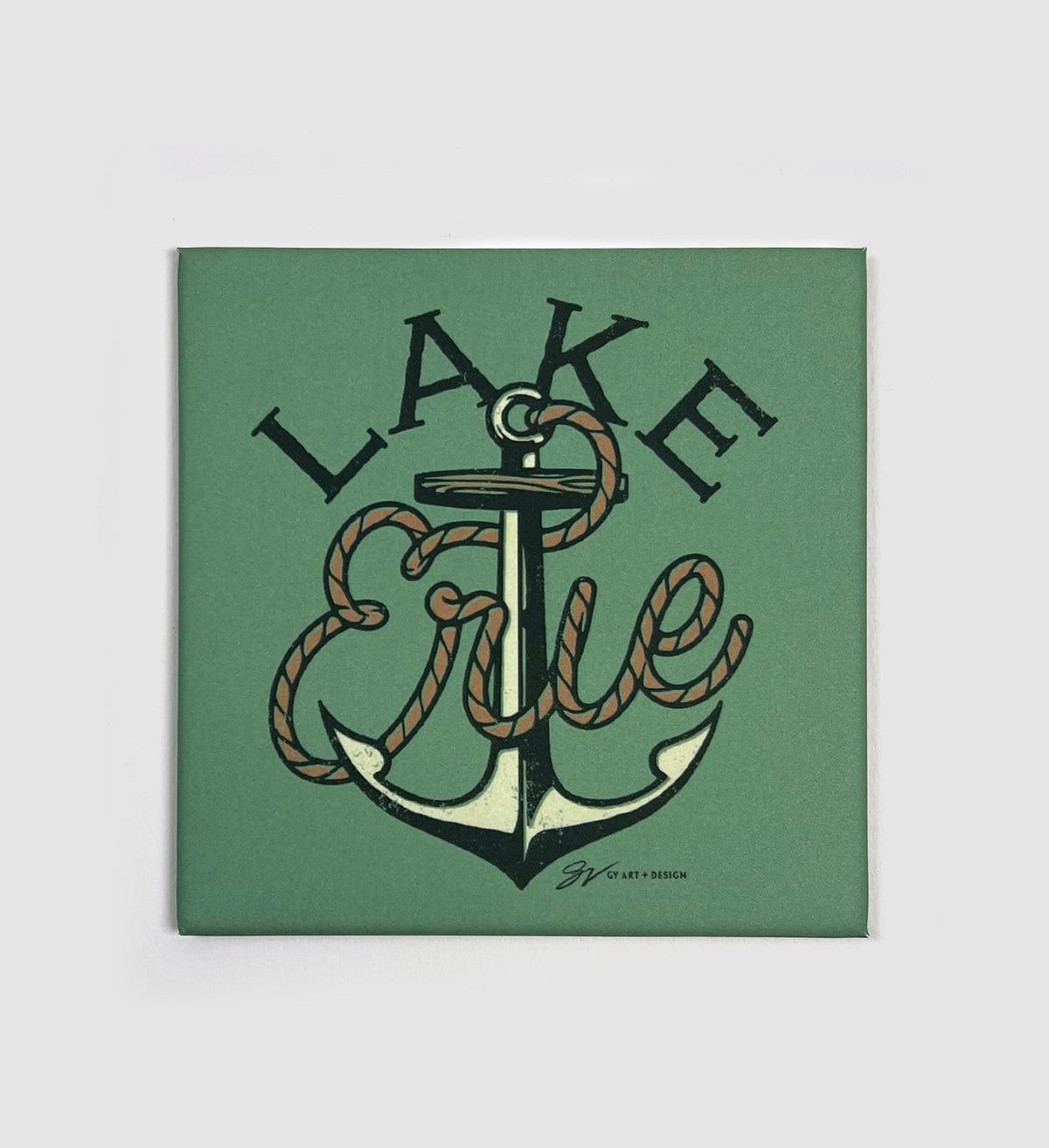 Lake Erie Anchor Magnet