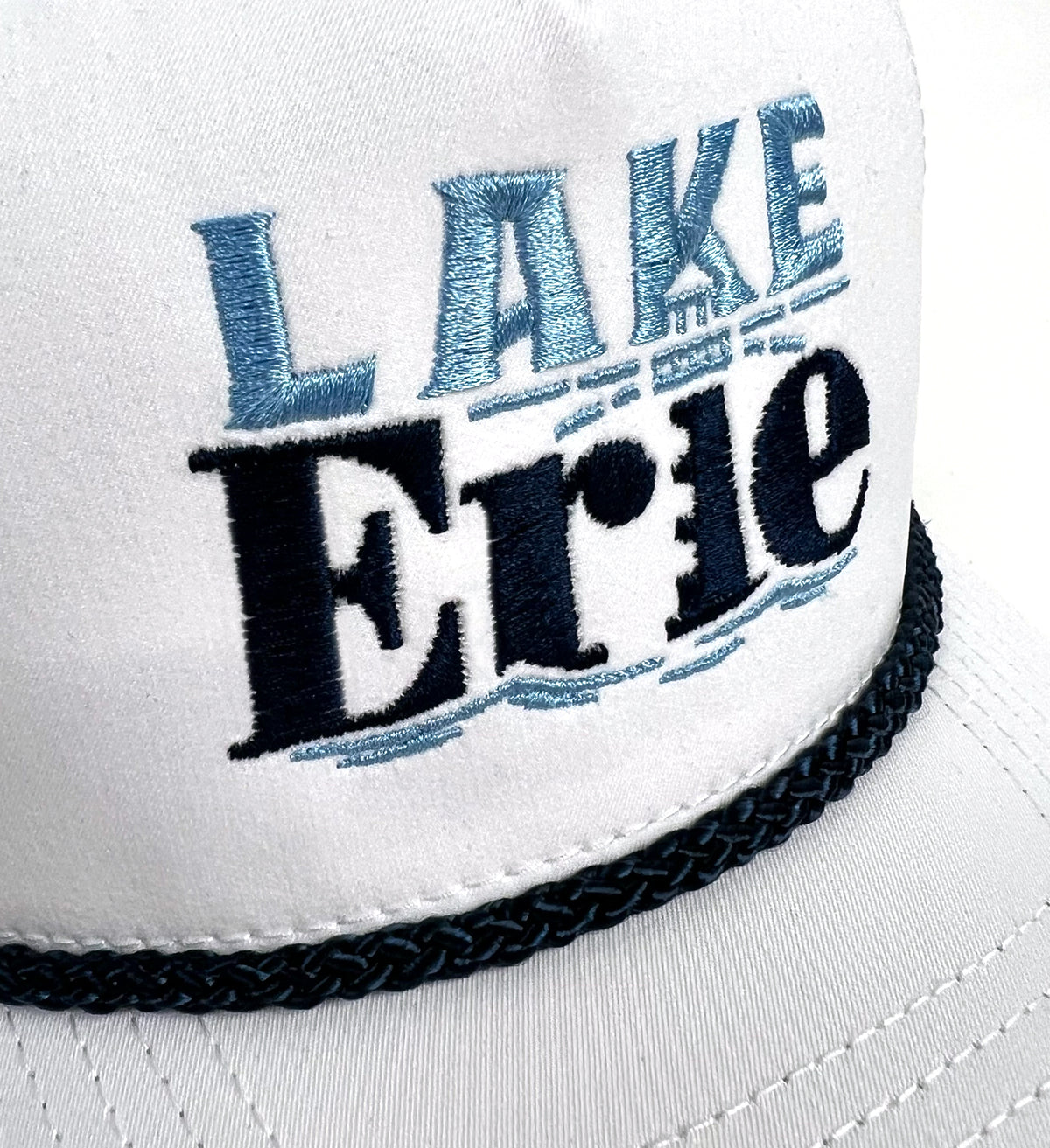 White Rope Lake Erie Wave Hat