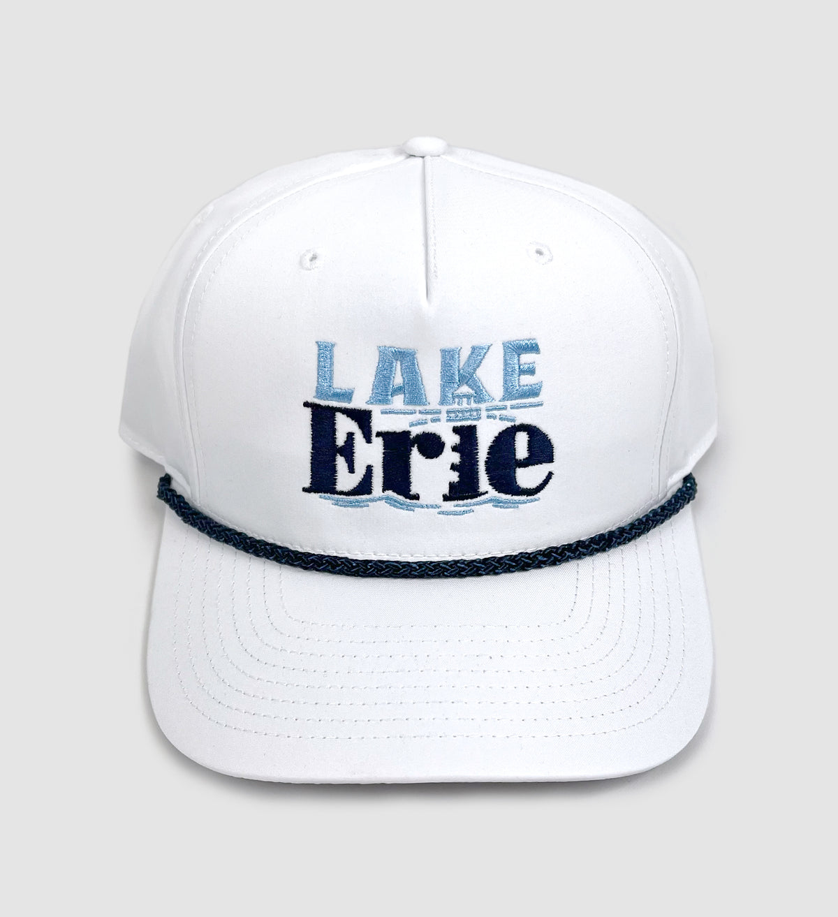 White Rope Lake Erie Wave Hat