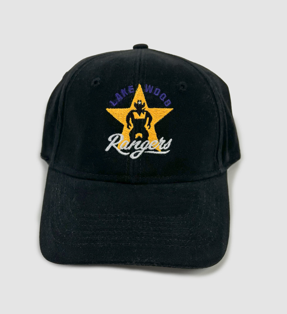 Lakewood Rangers Black Dad Hat