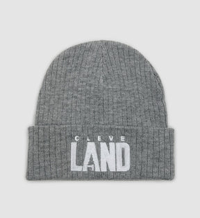 Grey Cleve Land Knit Winter Hat