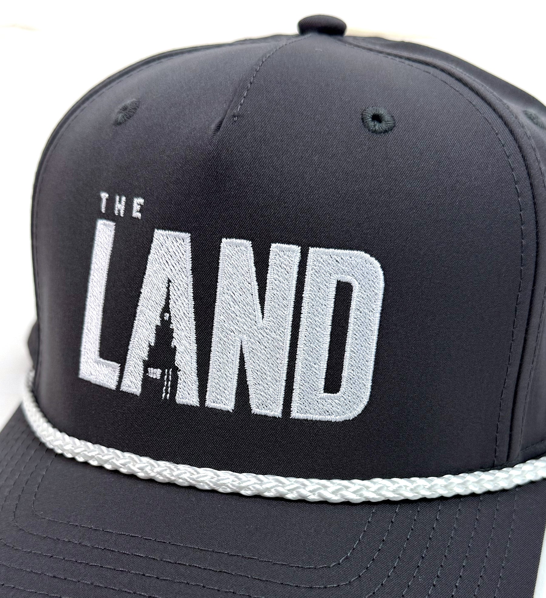 "The Land" Charcoal Rope Hat