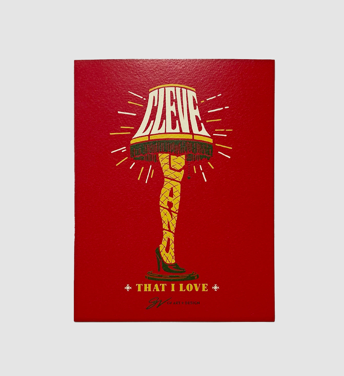 Leg Lamp Greeting Card