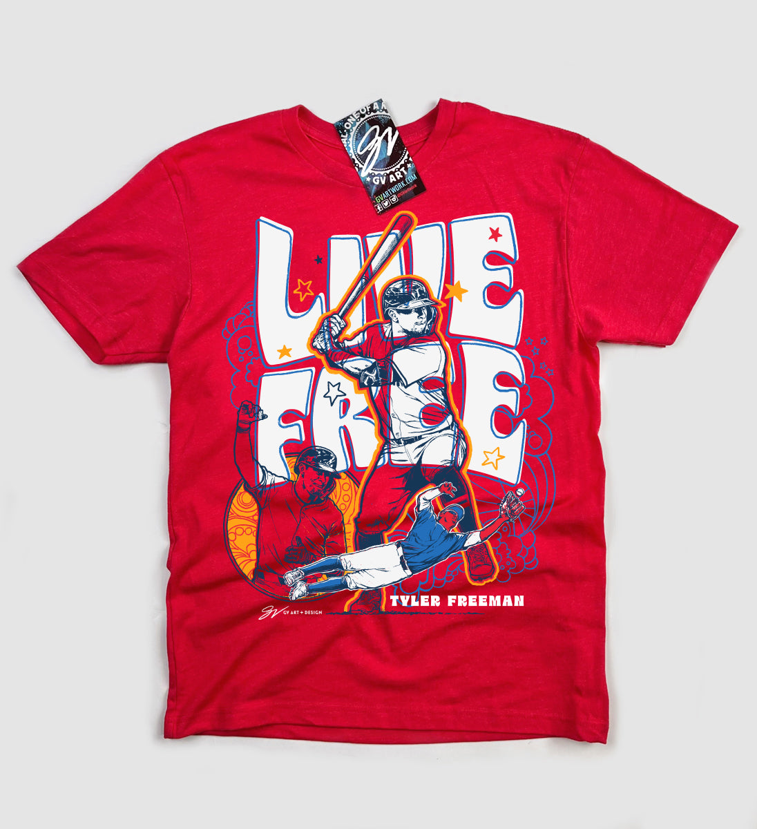 Tyler Freeman "Live Free" T shirt