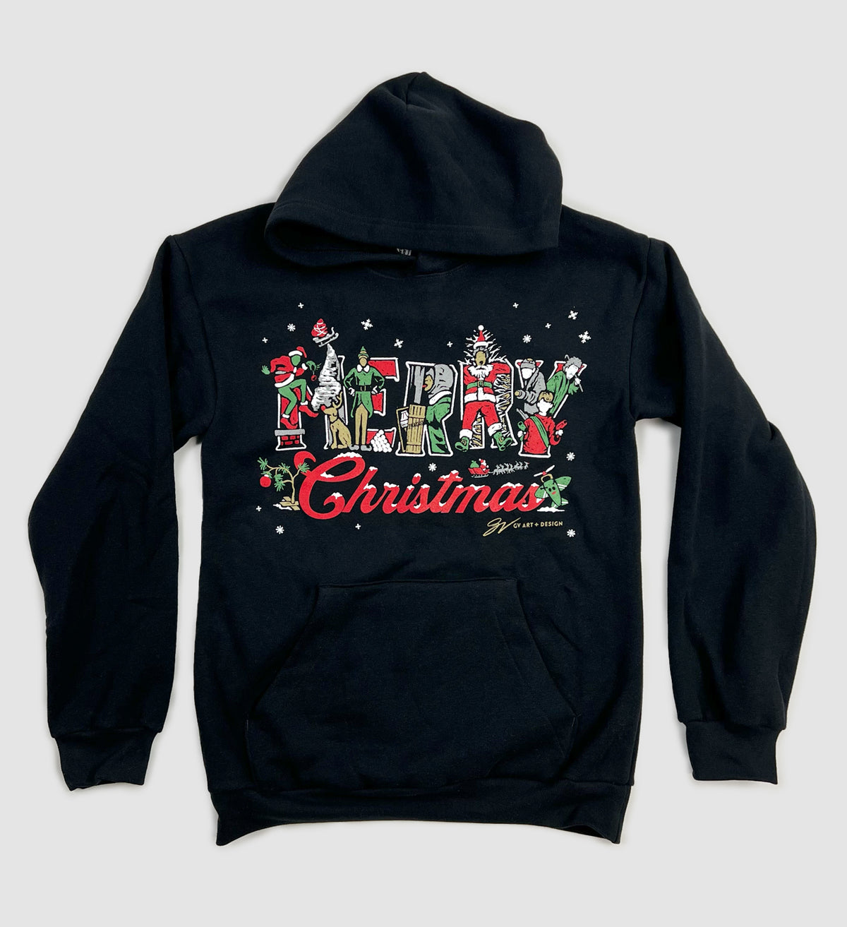 Merry Christmas Classics Hooded Sweatshirt