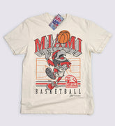 Miami Redhawk Cartoon Basketball T Shirt