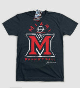 Miami Basketball Net T Shirt