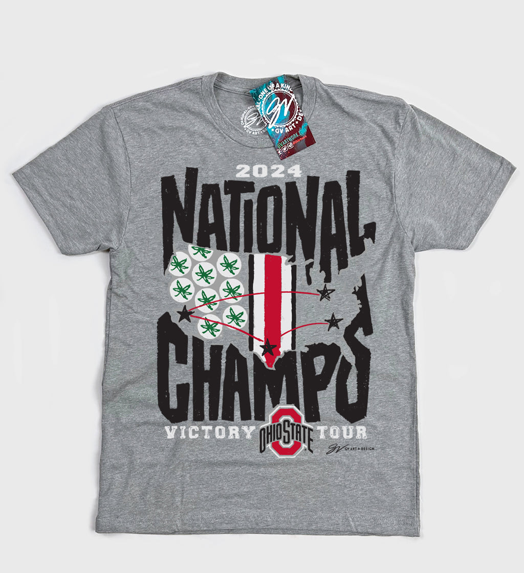 Buckeye Nation Champs T Shirt - Main Image
