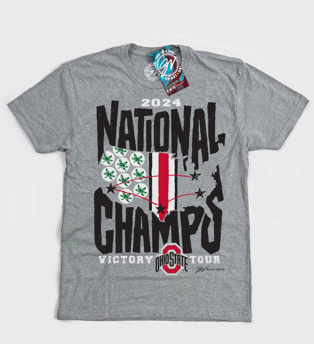 Buckeye Nation Champs T Shirt