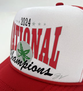 OSU National Champs Red Trucker Hat