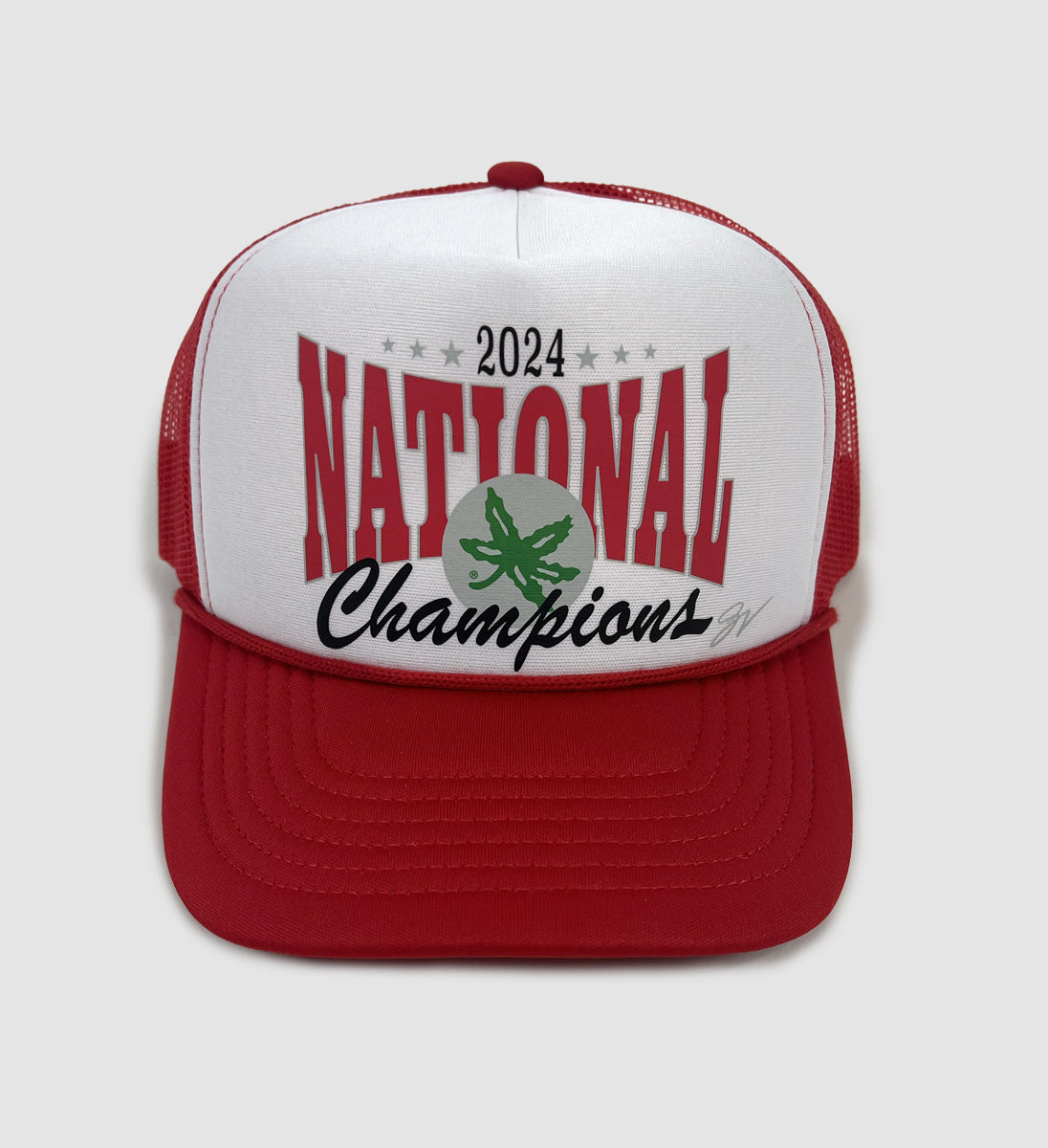 OSU National Champs Red Trucker Hat