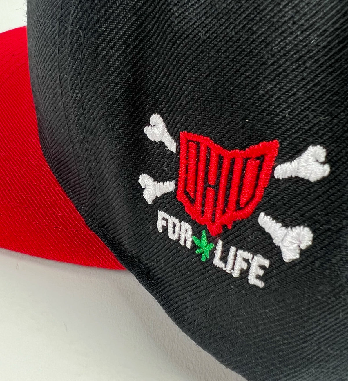 Ohio For Life Black/Red Snapback