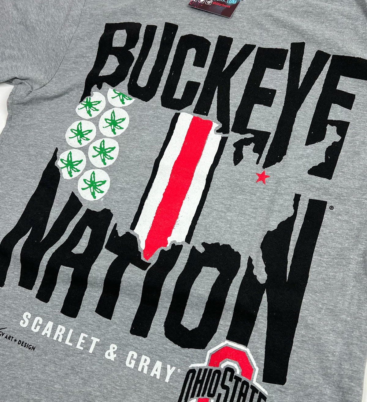 Ohio State Buckeye Nation T shirt
