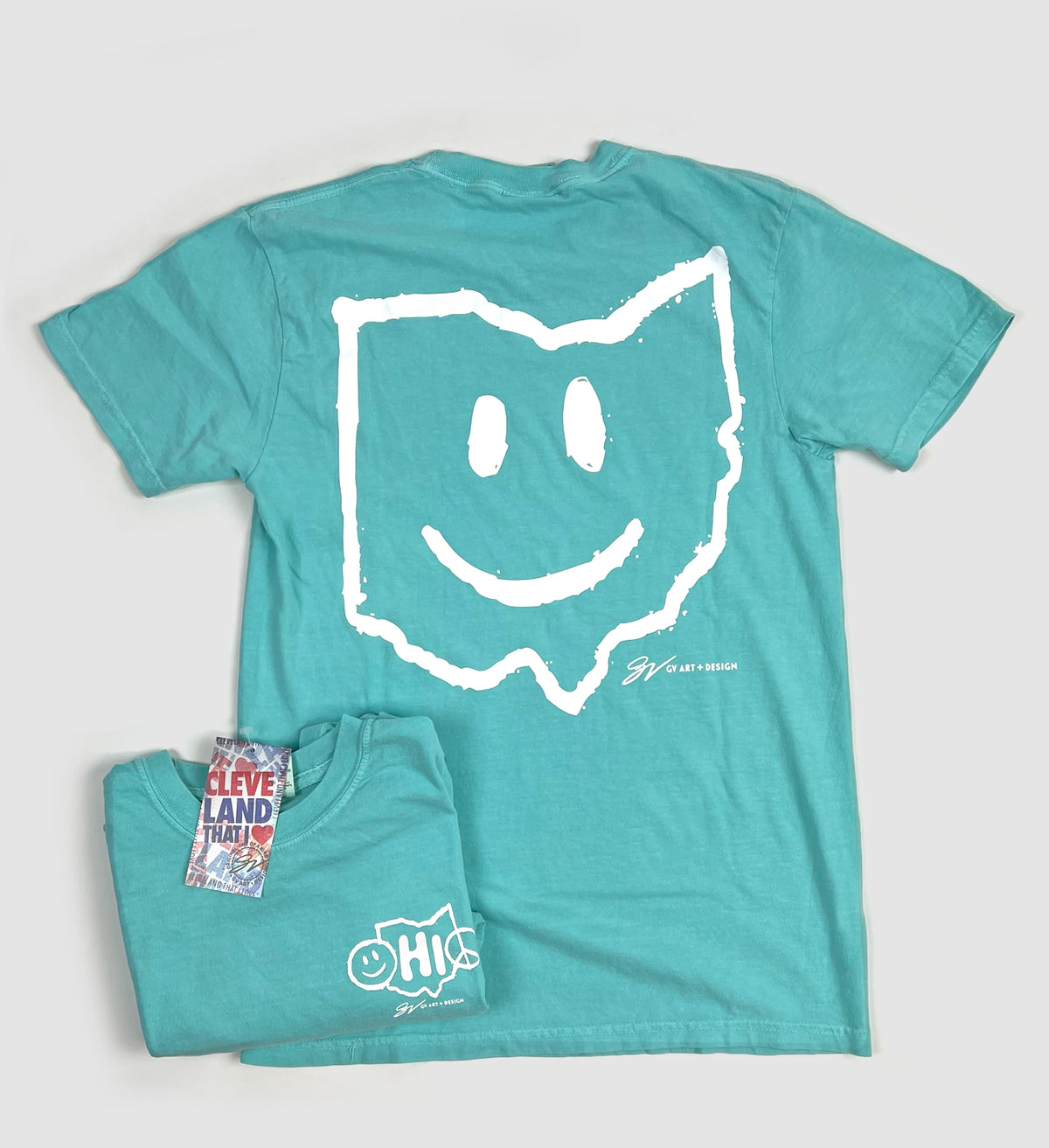 Ohio Smiley T shirt
