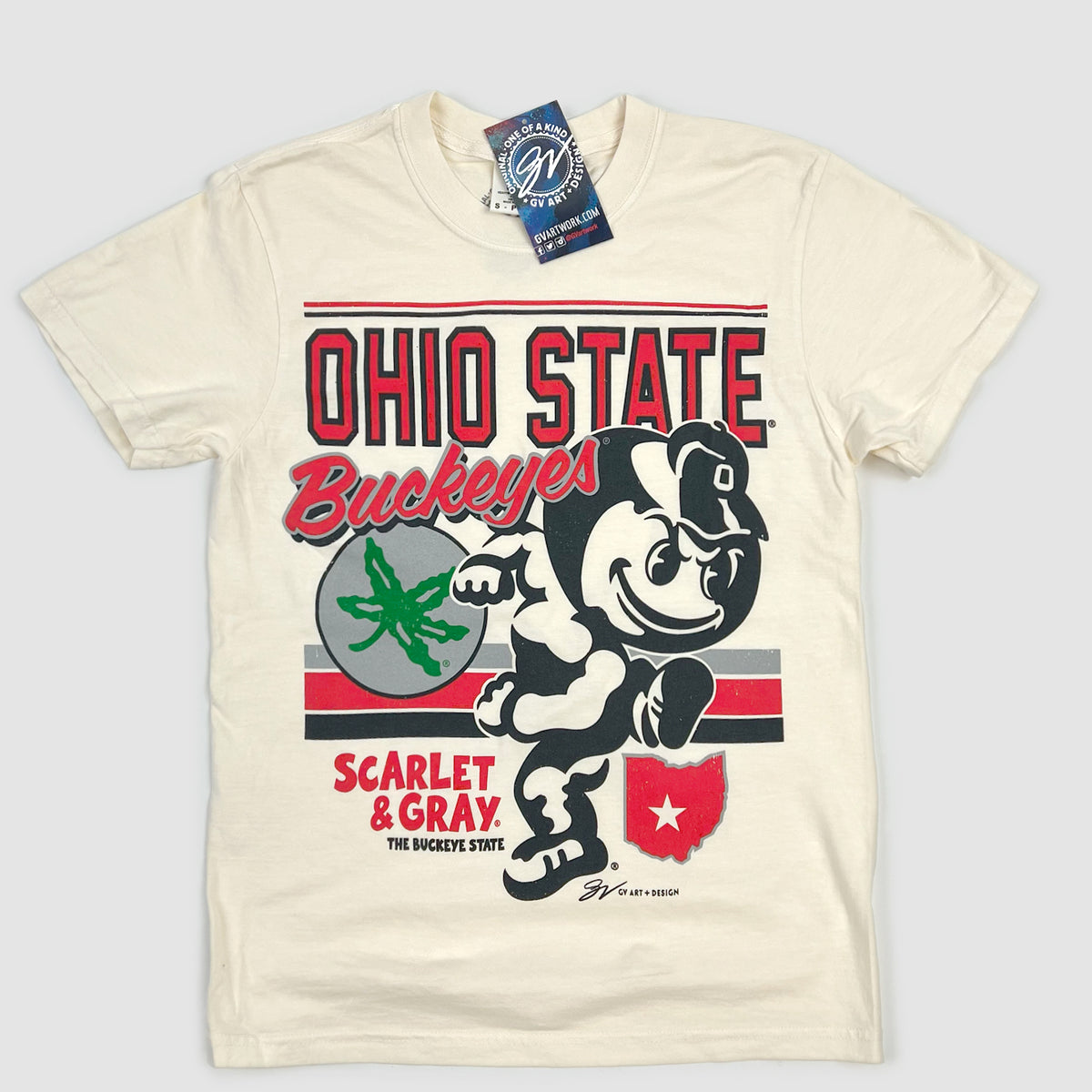 Ohio State Brutus Retro T Shirt