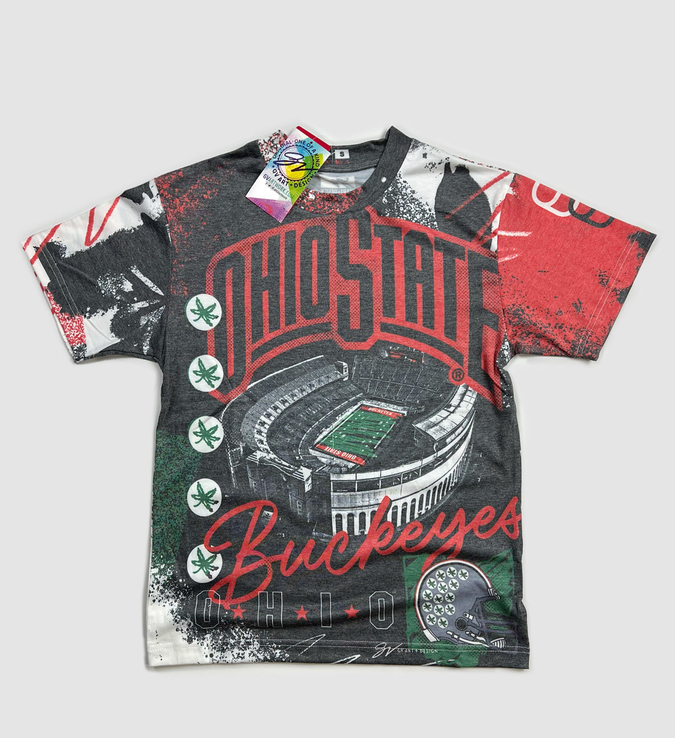 OSU Custom All Over Collage T Shirt