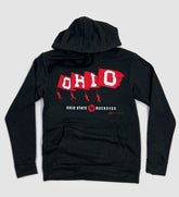 Ohio State Buckeyes Flags Hooded Sweatshirt