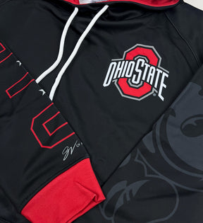 PRE-ORDER Ohio State Faded Leaf Helmet Hoodie