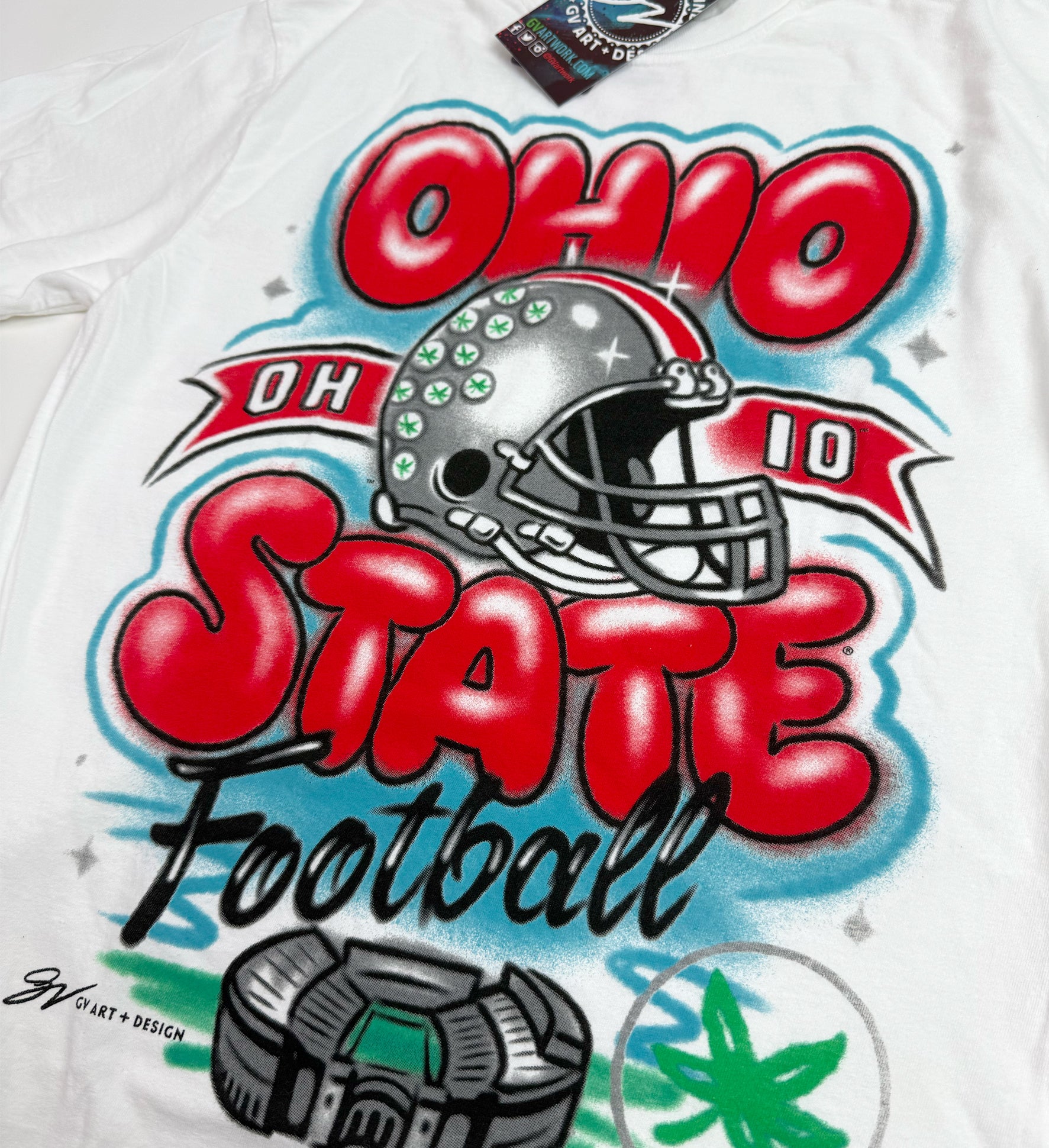 Ohio State Airbrush TShirt