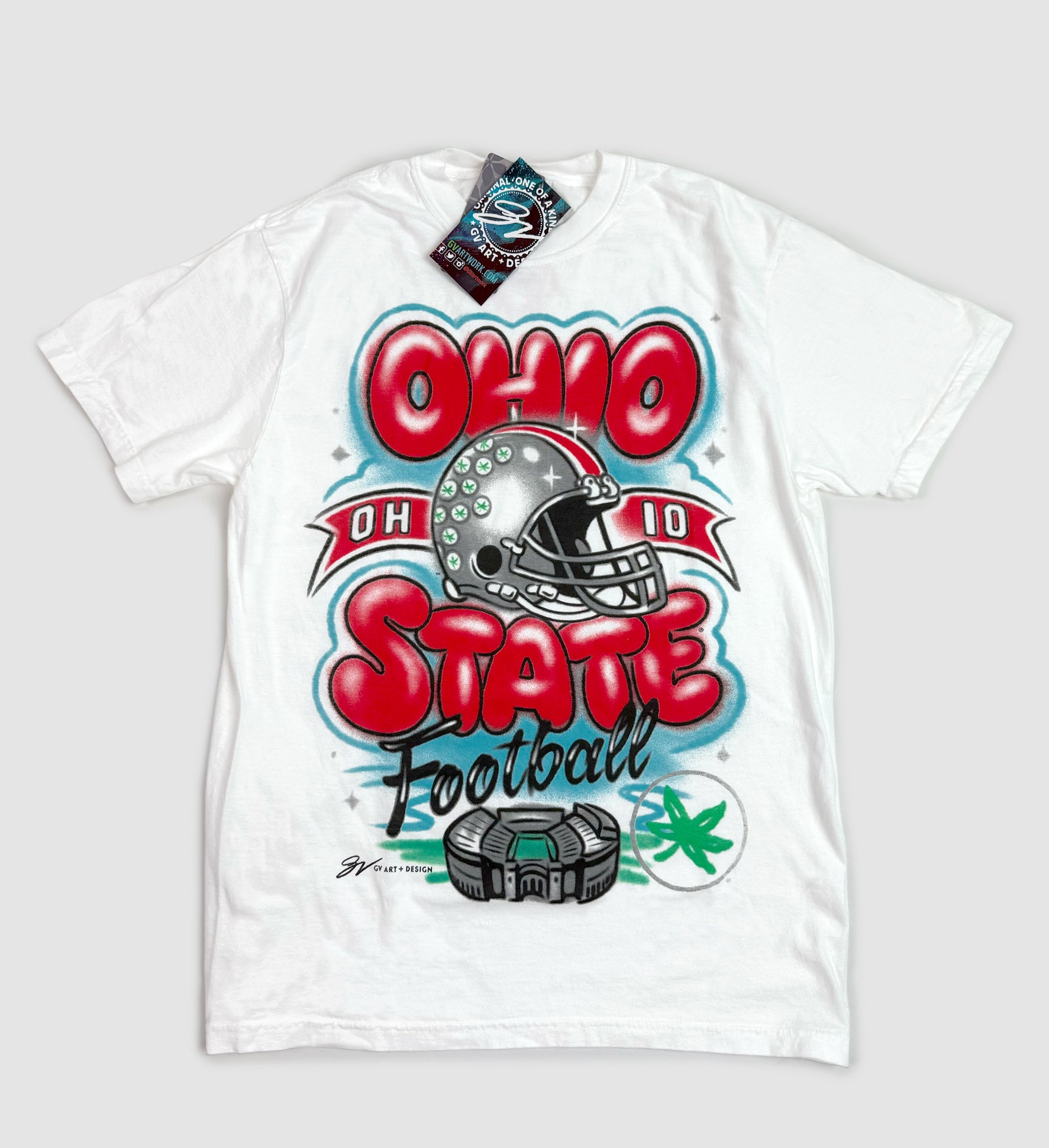 Ohio State Airbrush TShirt