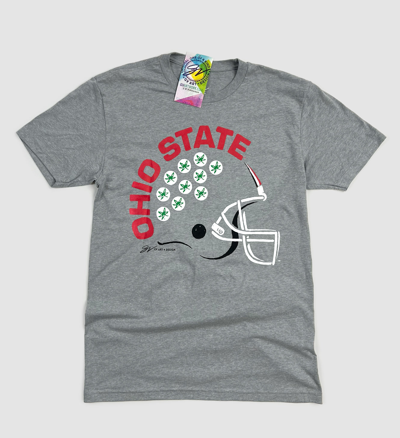 Ohio State Bold Helmet T Shirt