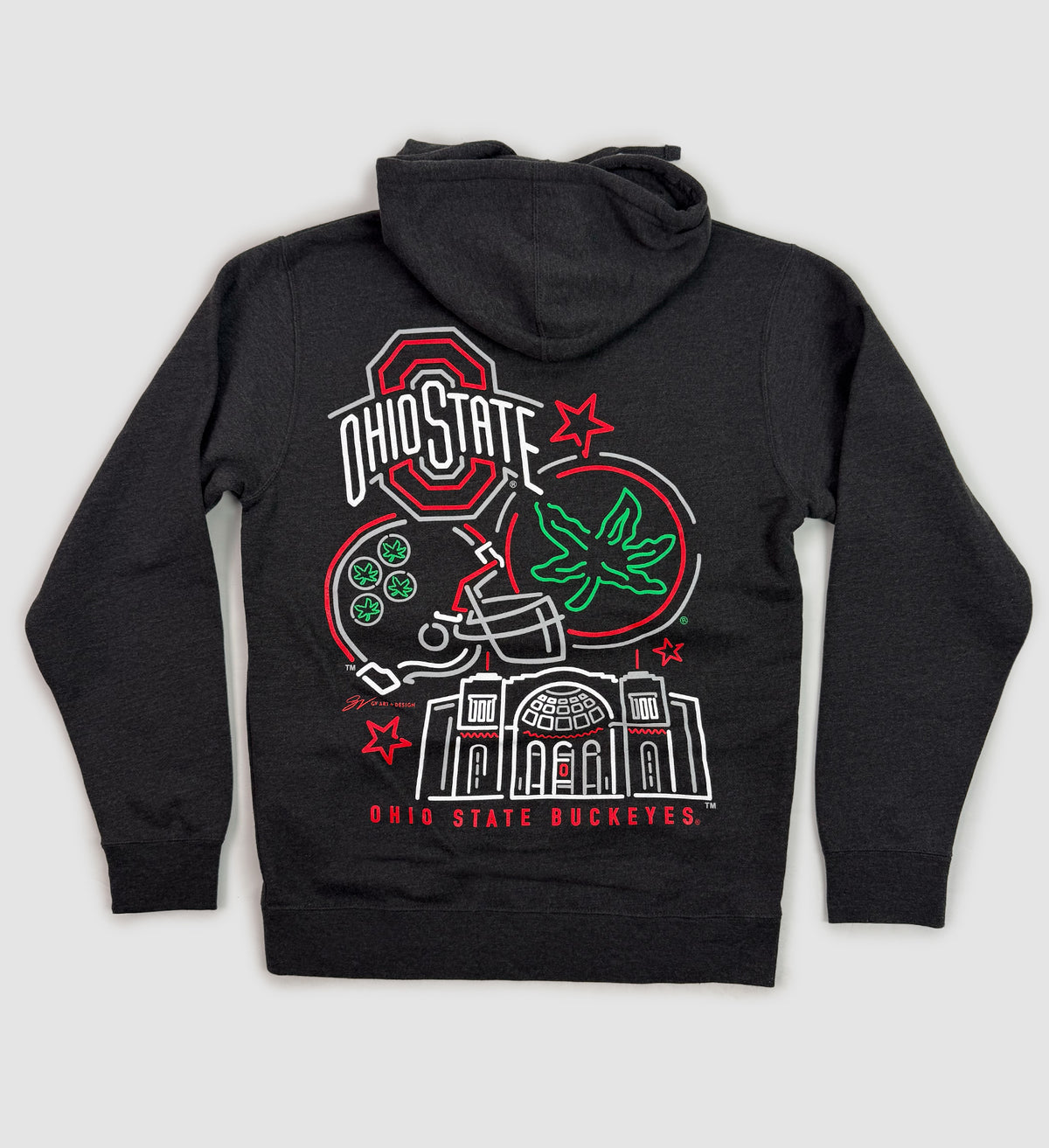 Ohio State Neon Icons Sweatshirt