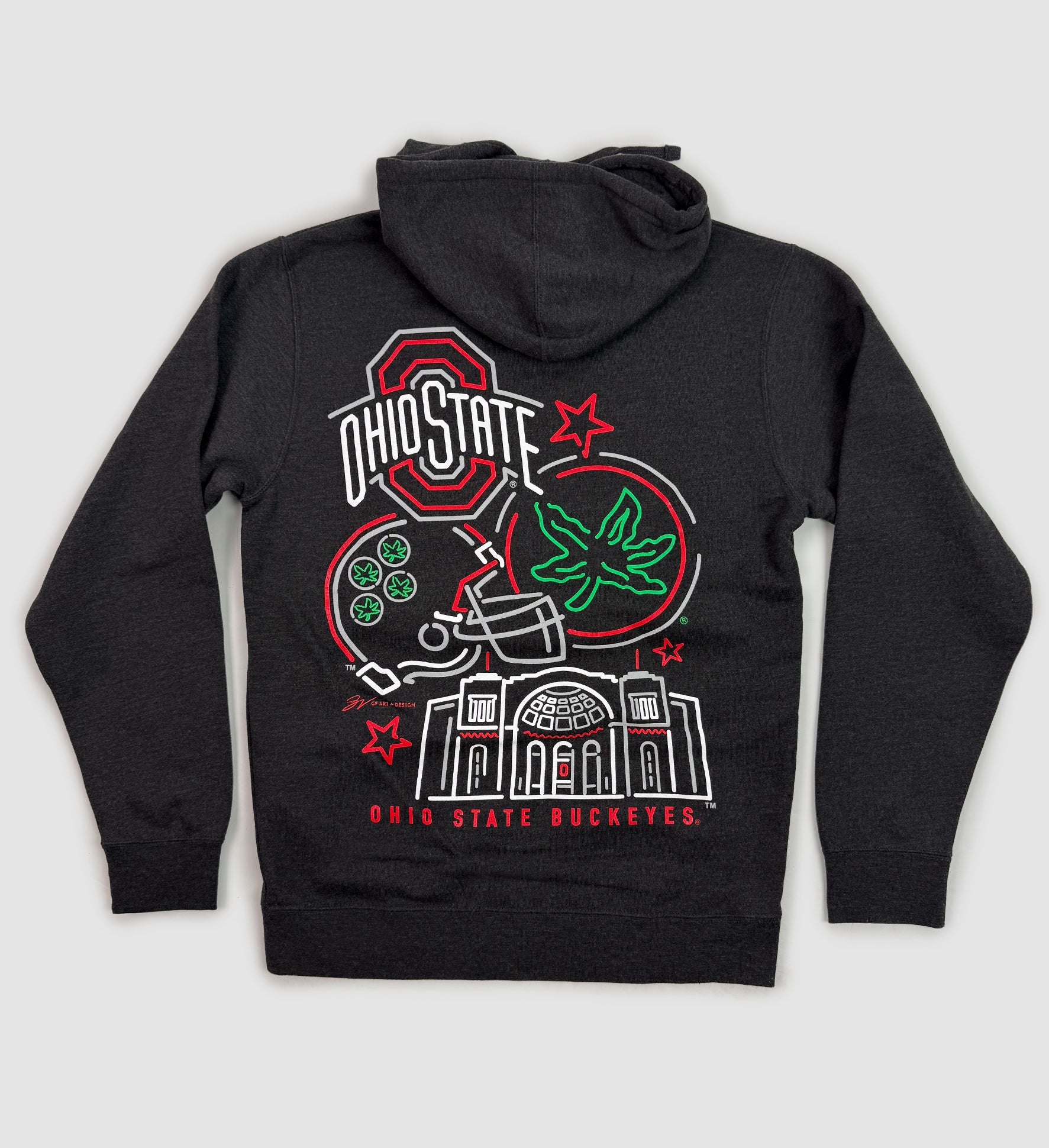 Ohio State Neon Icons Sweatshirt