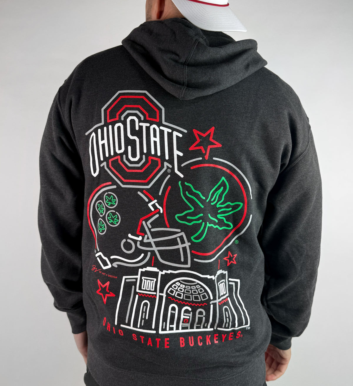 Ohio State Neon Icons Sweatshirt