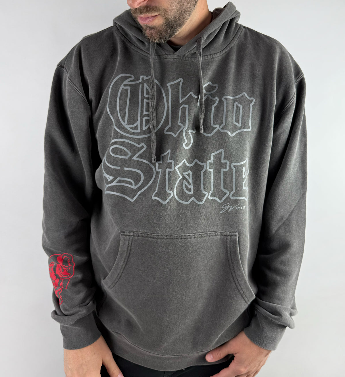 Ohio State Old English Outline Sweatshirt