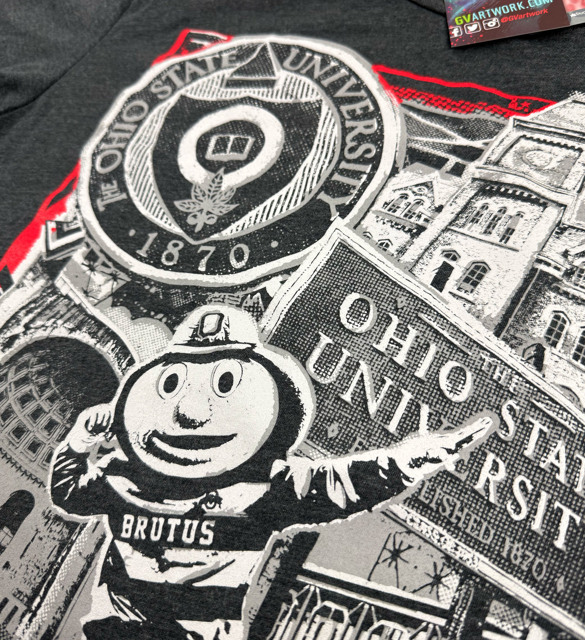 OSU Landmark Collage T Shirt