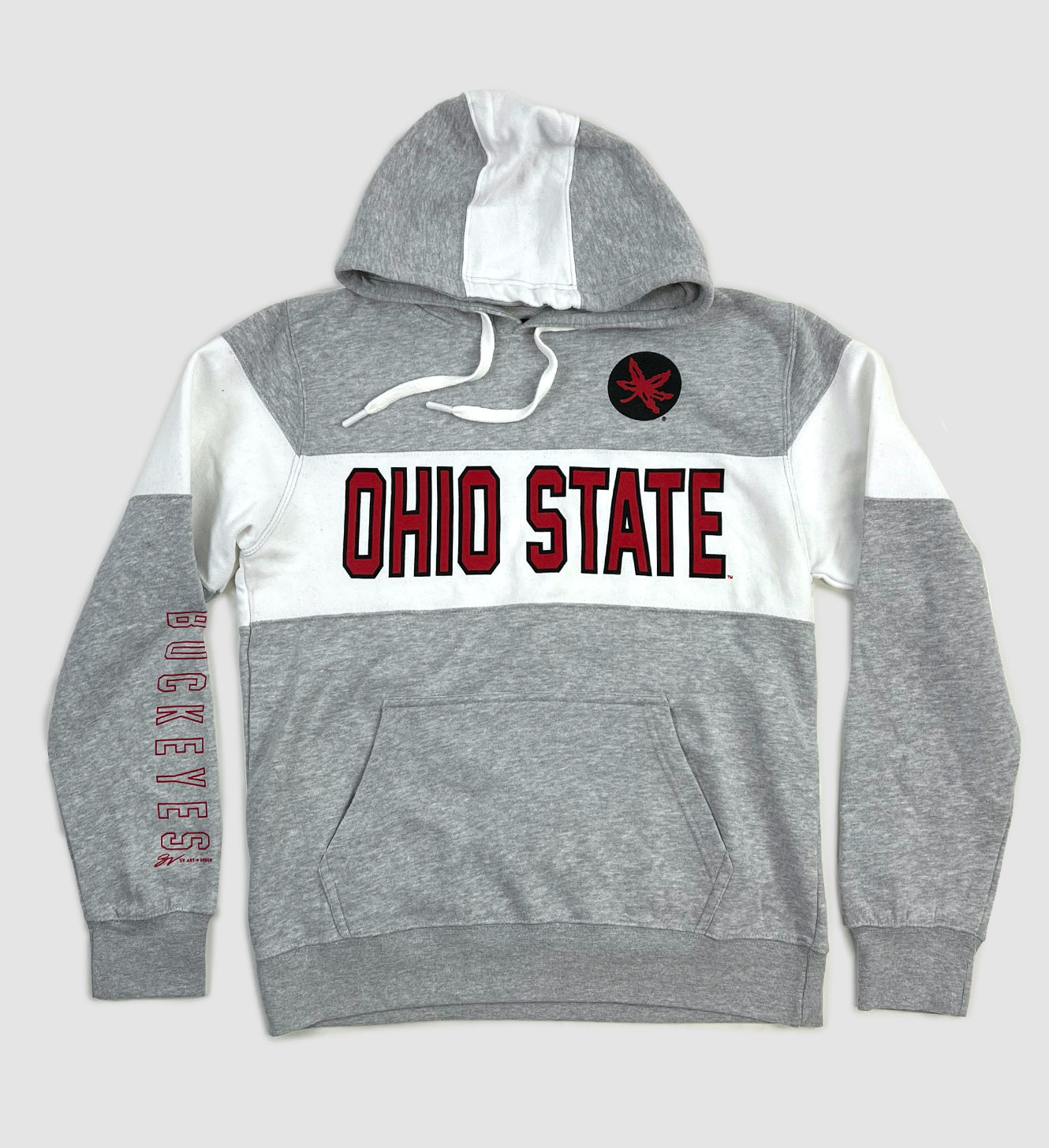 Ohio State Grey Stripe Sweatshirt