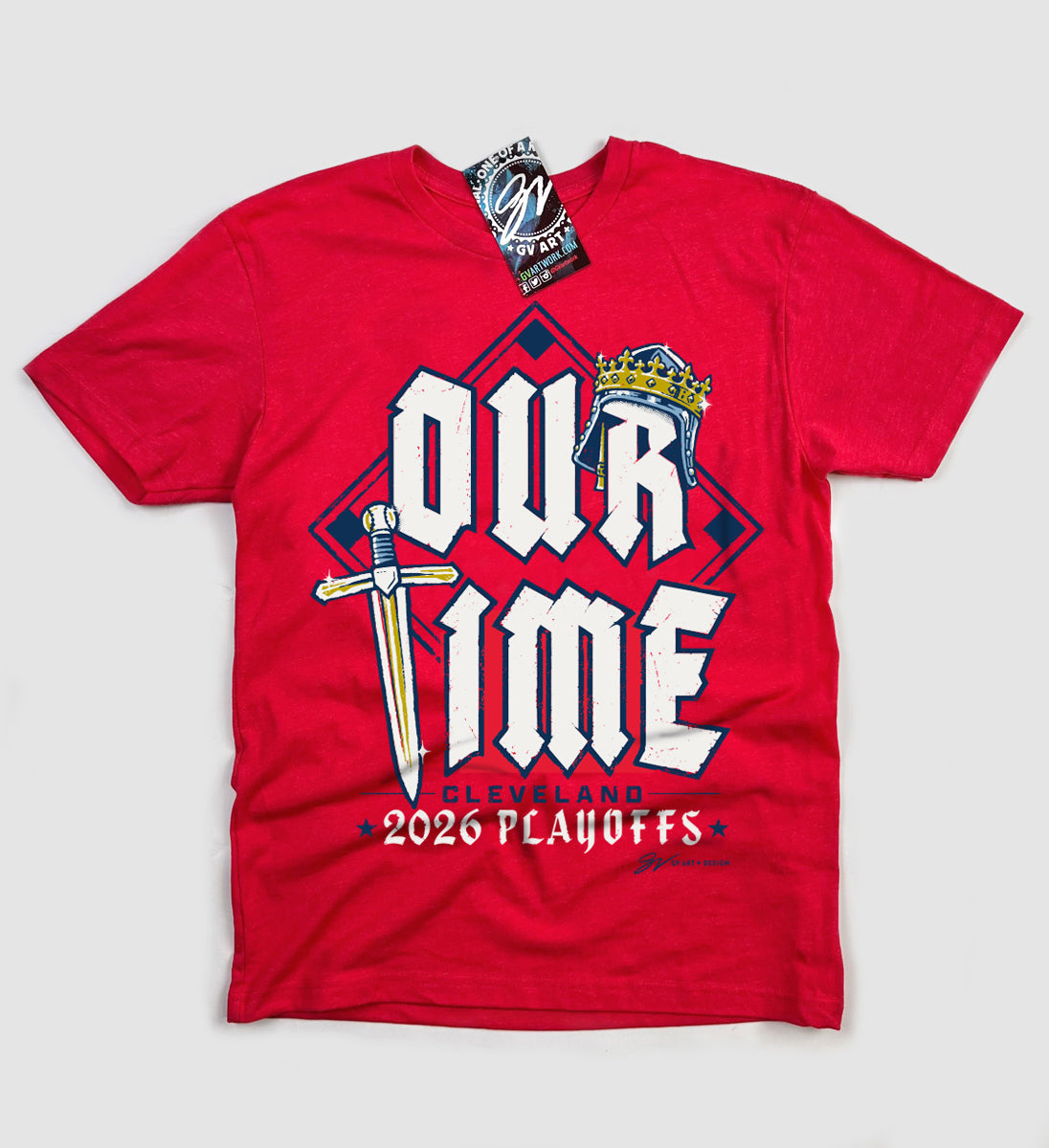 OUR TIME Cleveland 2026 Playoff T shirt