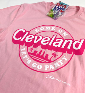 Come On Cleveland, Let's Go Party T shirt