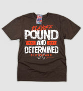 Playoff Pound and Determined Cleveland Football Tshirt