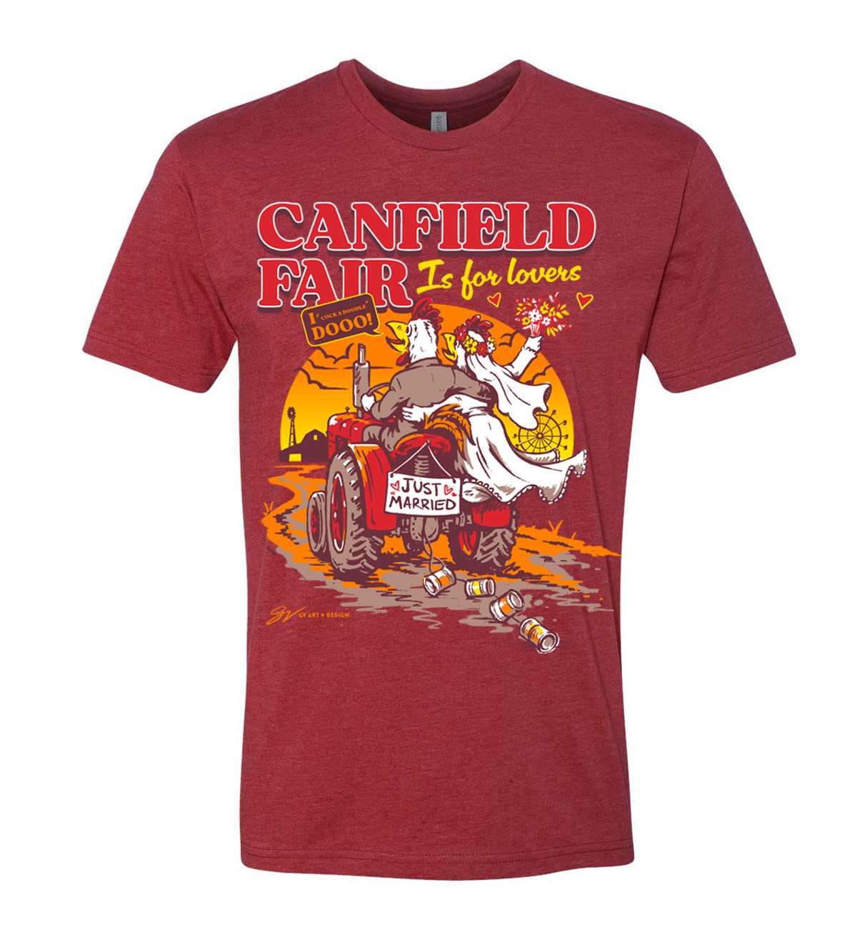Canfield Fair Wedding T Shirt