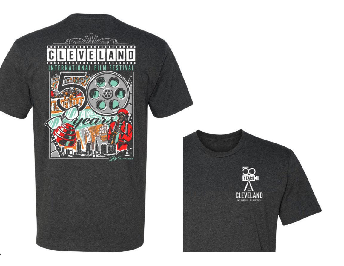 CIFF 50 Years Charcoal T Shirt