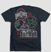 Ohio State Neon Icons T Shirt