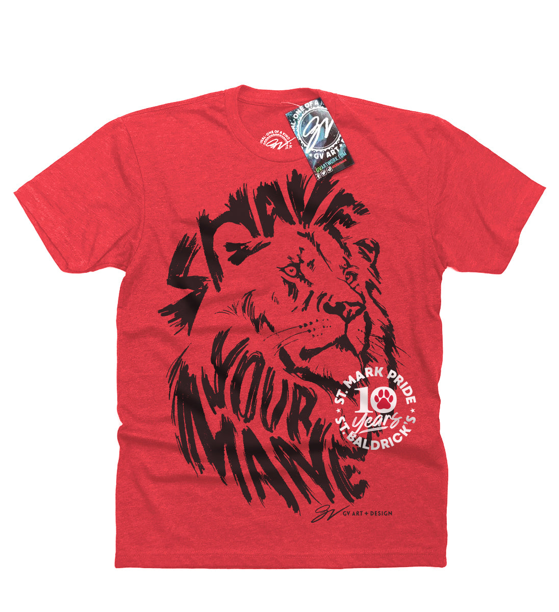 St. Mark's Shave Your Mane Tshirt