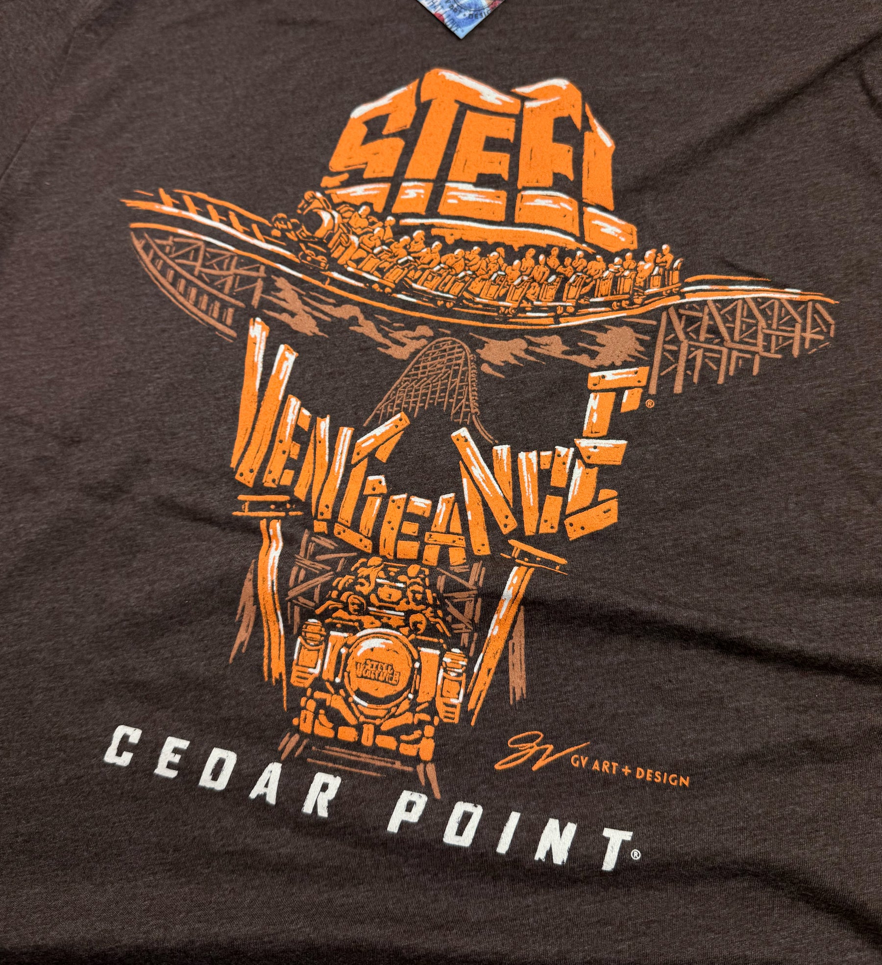 Steel Vengeance Wordscape T Shirt